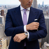 Lavender Solid Necktie