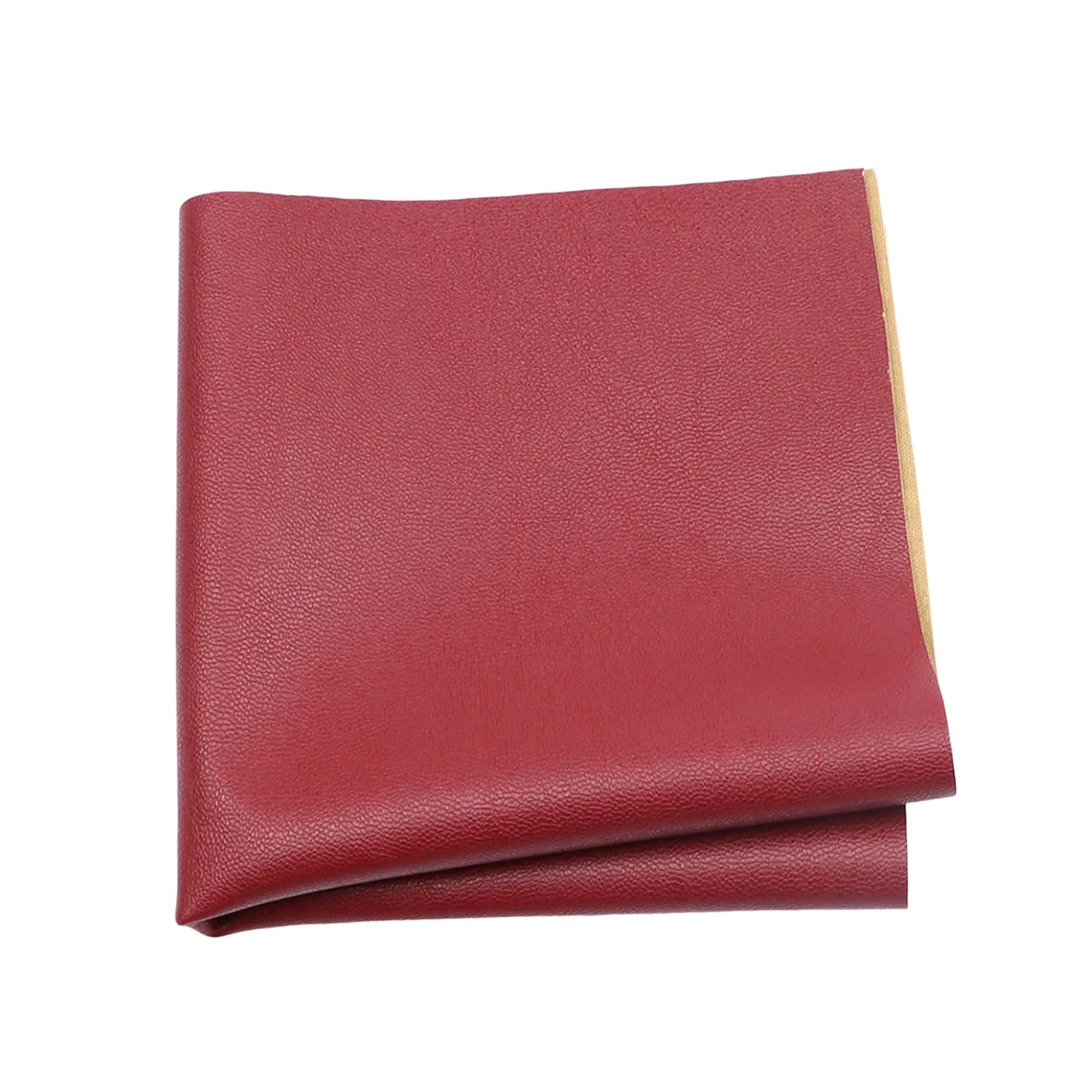 Burgundy Solid Pocket Square