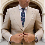 Navy With White Polka Dots Necktie