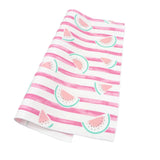 Off White Pink Watermelon Pocket Square
