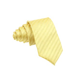 Yellow Yellow Striped Necktie