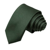 Olive Solid Necktie