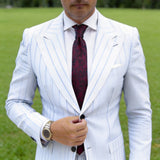 Purple Solid Necktie