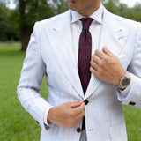 Purple Solid Necktie