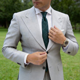 Dark Blue with Dark Blue Solid Necktie