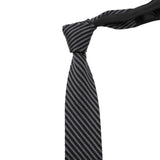 ZONFAZ Men's Knitted Ties 5cm Fashion Skinny Striped Knit Neckties