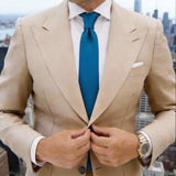 Teal Teal Solid Necktie