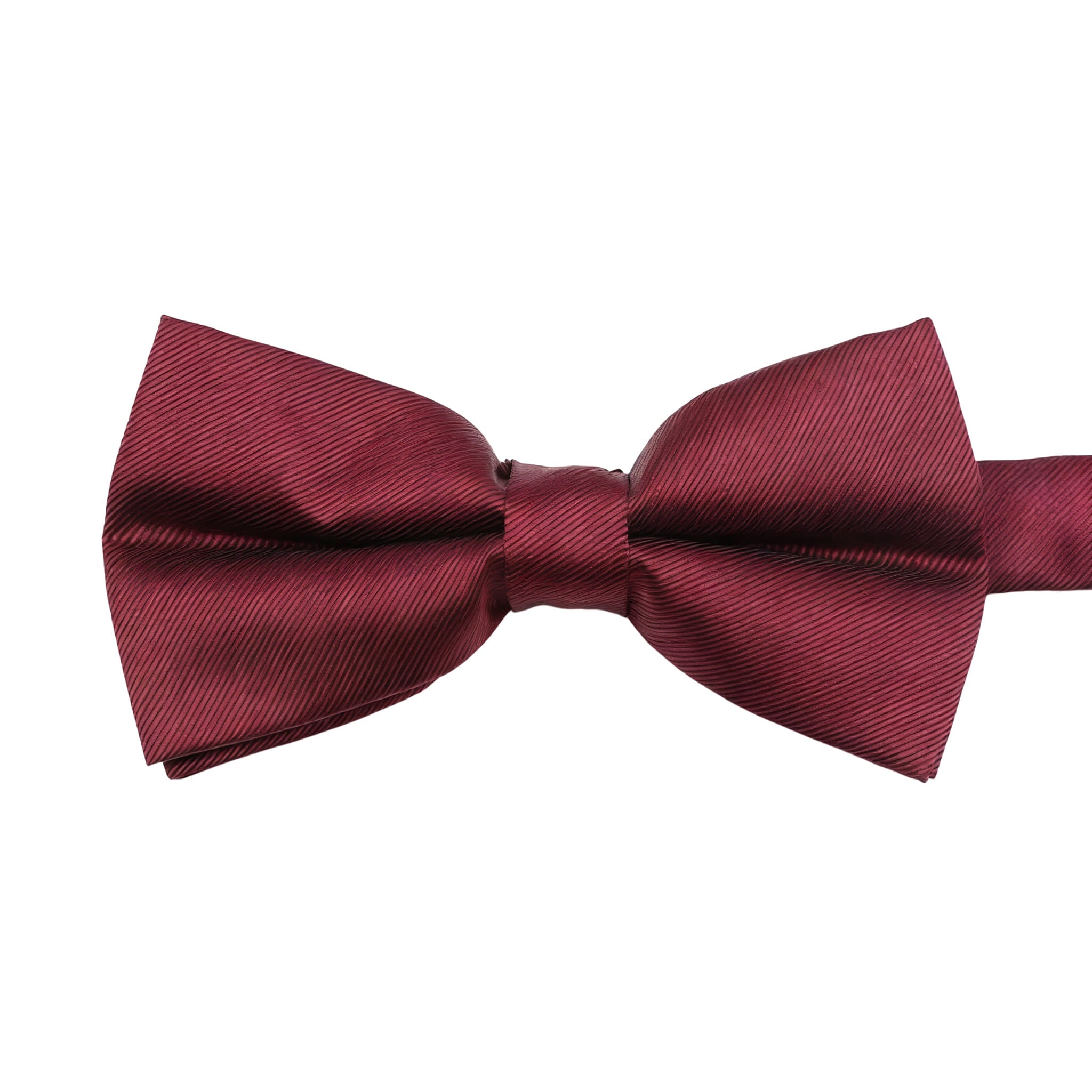 Burgundy Burgundy Patterned Bowtie