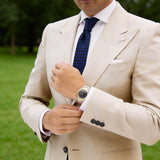 Blue With Black Checkered Necktie