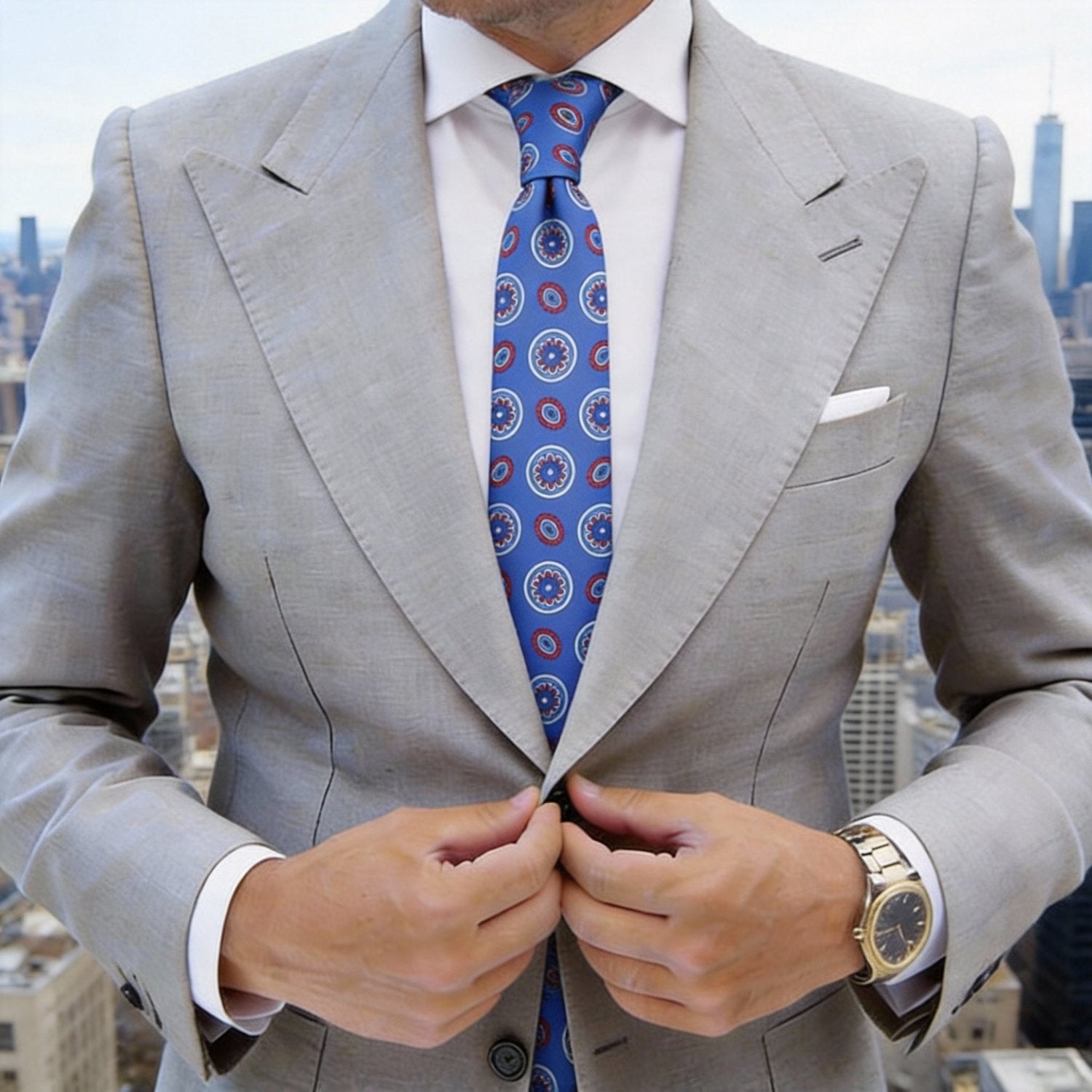 Purple With White Dot Bowtie