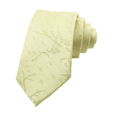 Green Green Floral Necktie