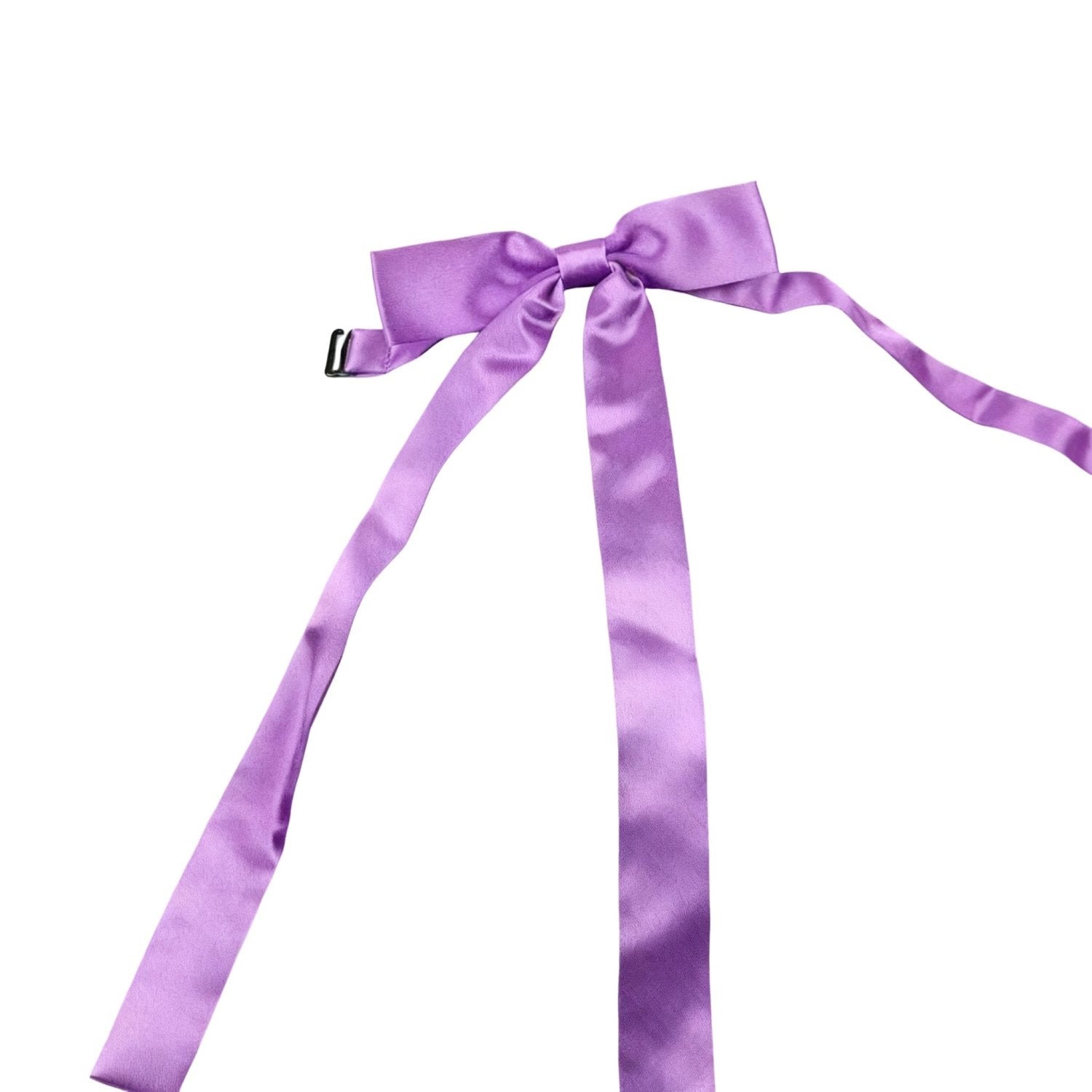Purple With Purple Solid Bowtie