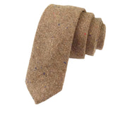 Beige Speckled Necktie