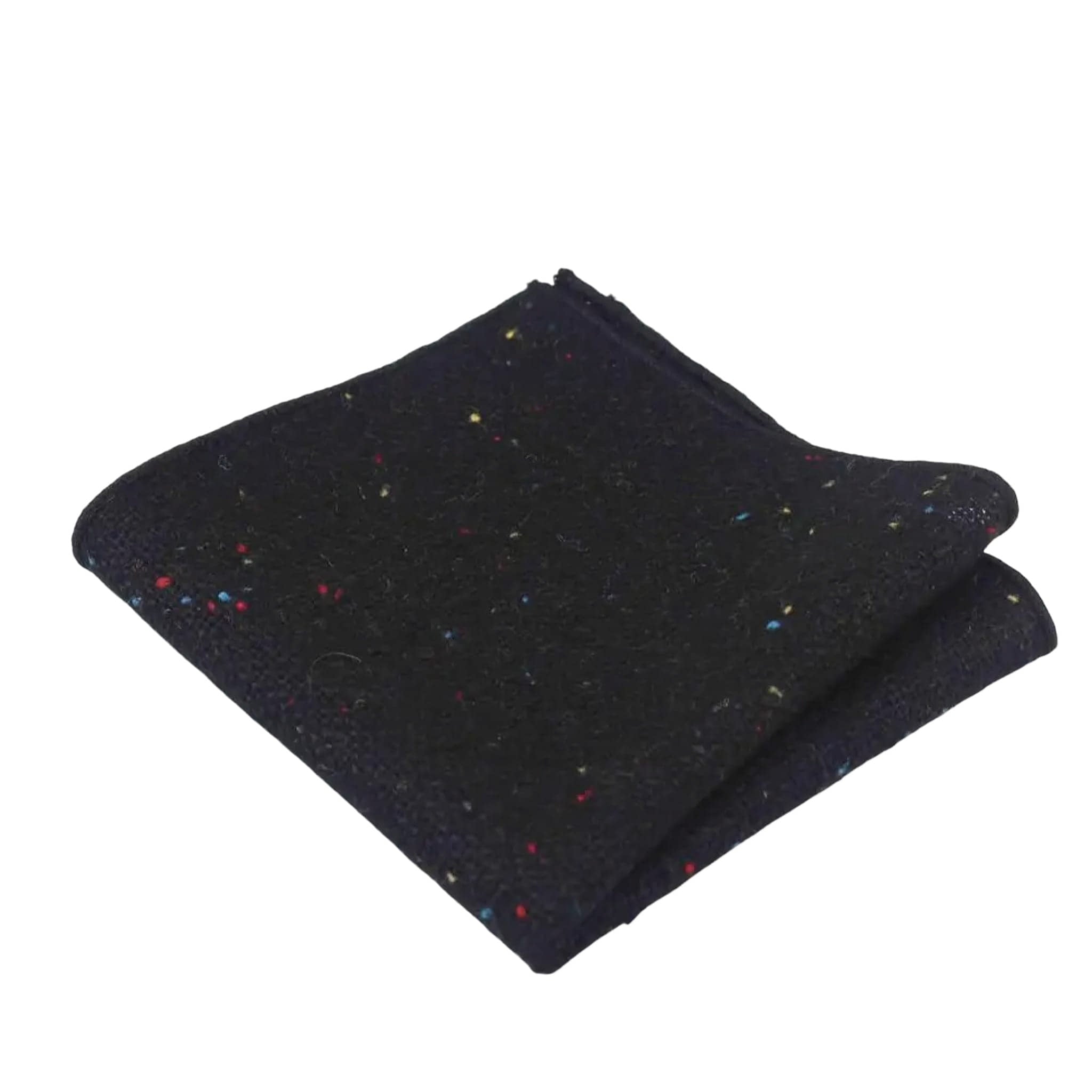 Black Speckled PocketSquare