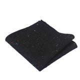 Black Speckled PocketSquare