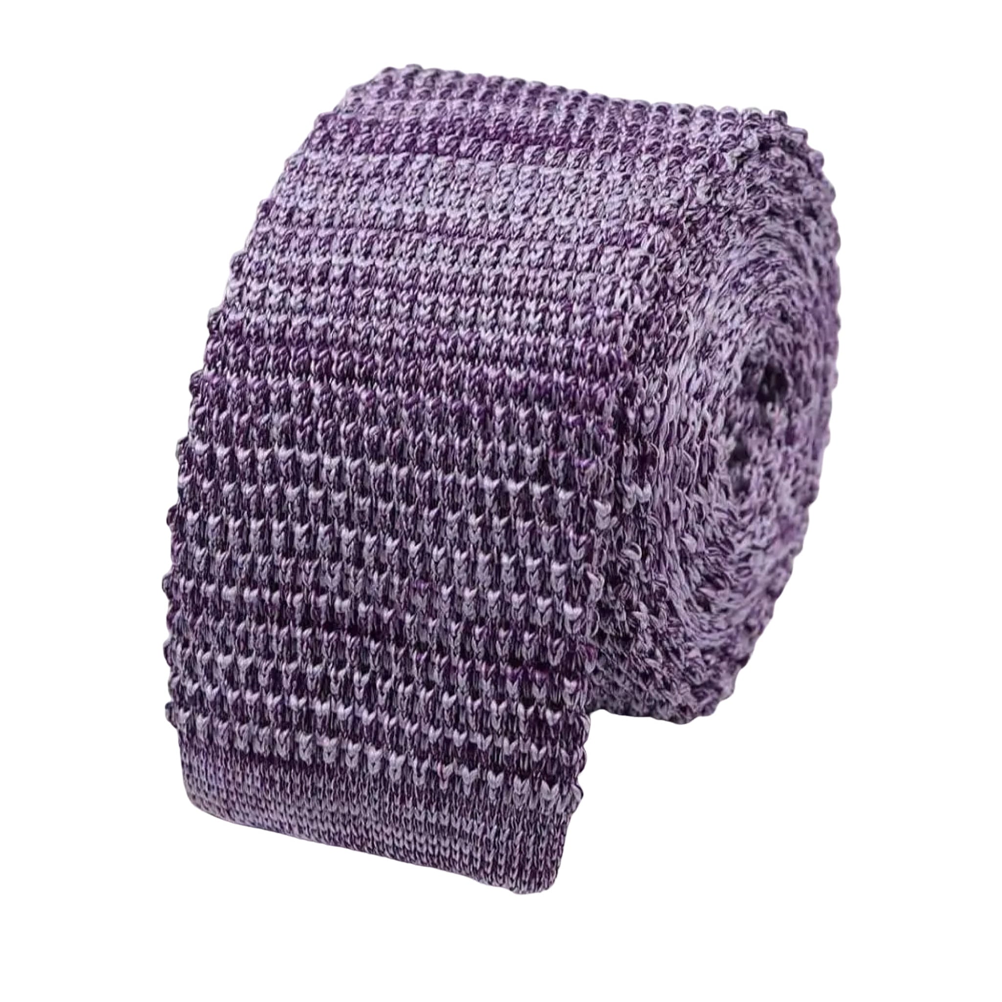 Purple Knitted Tie