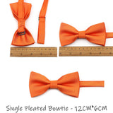 ZONFAZ Solid Color Parent - Child Bowtie 3 Sizes