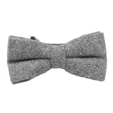 Gray Speckled Bow Tie