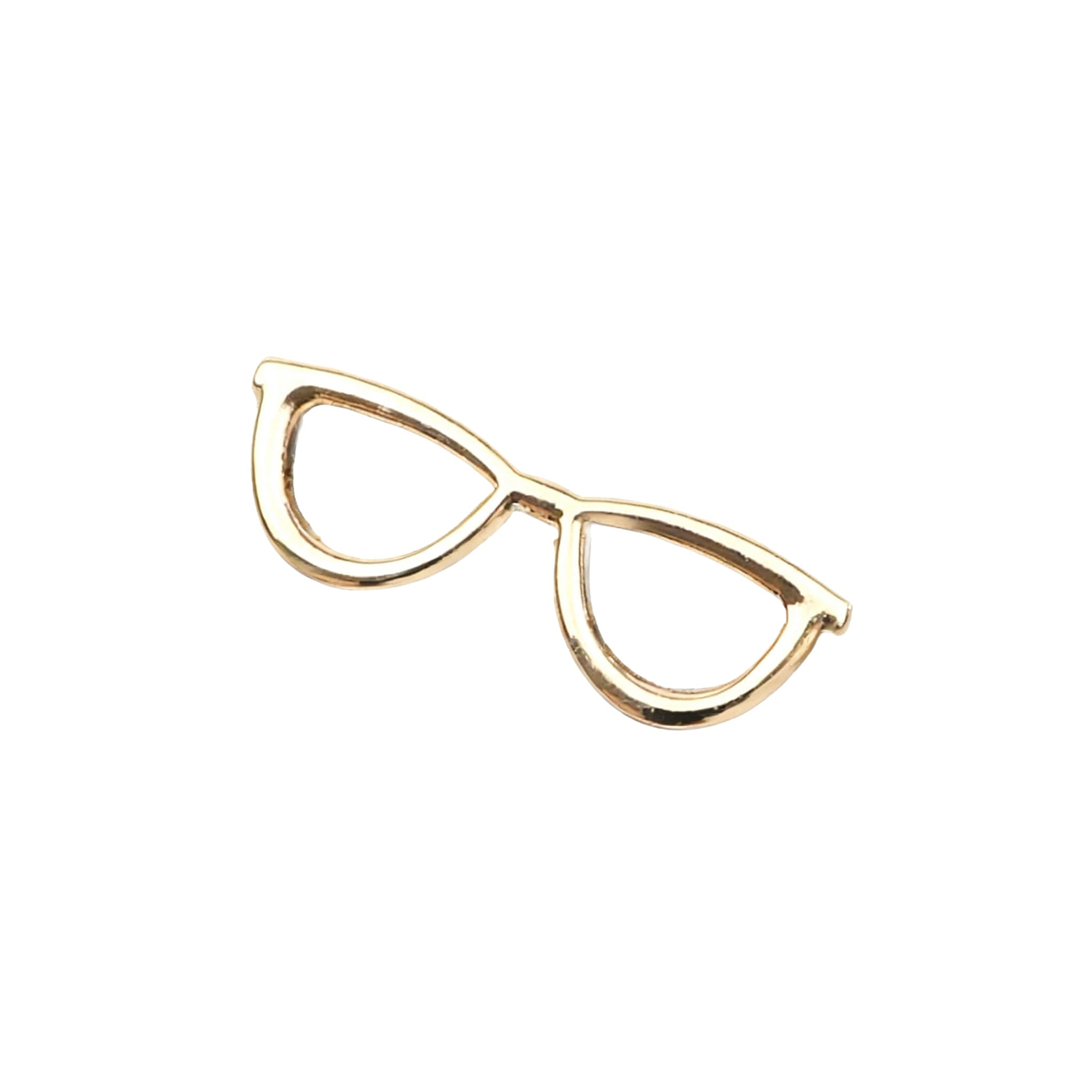 Gold Gold Solid Lapel Pin