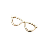 Gold Gold Solid Lapel Pin