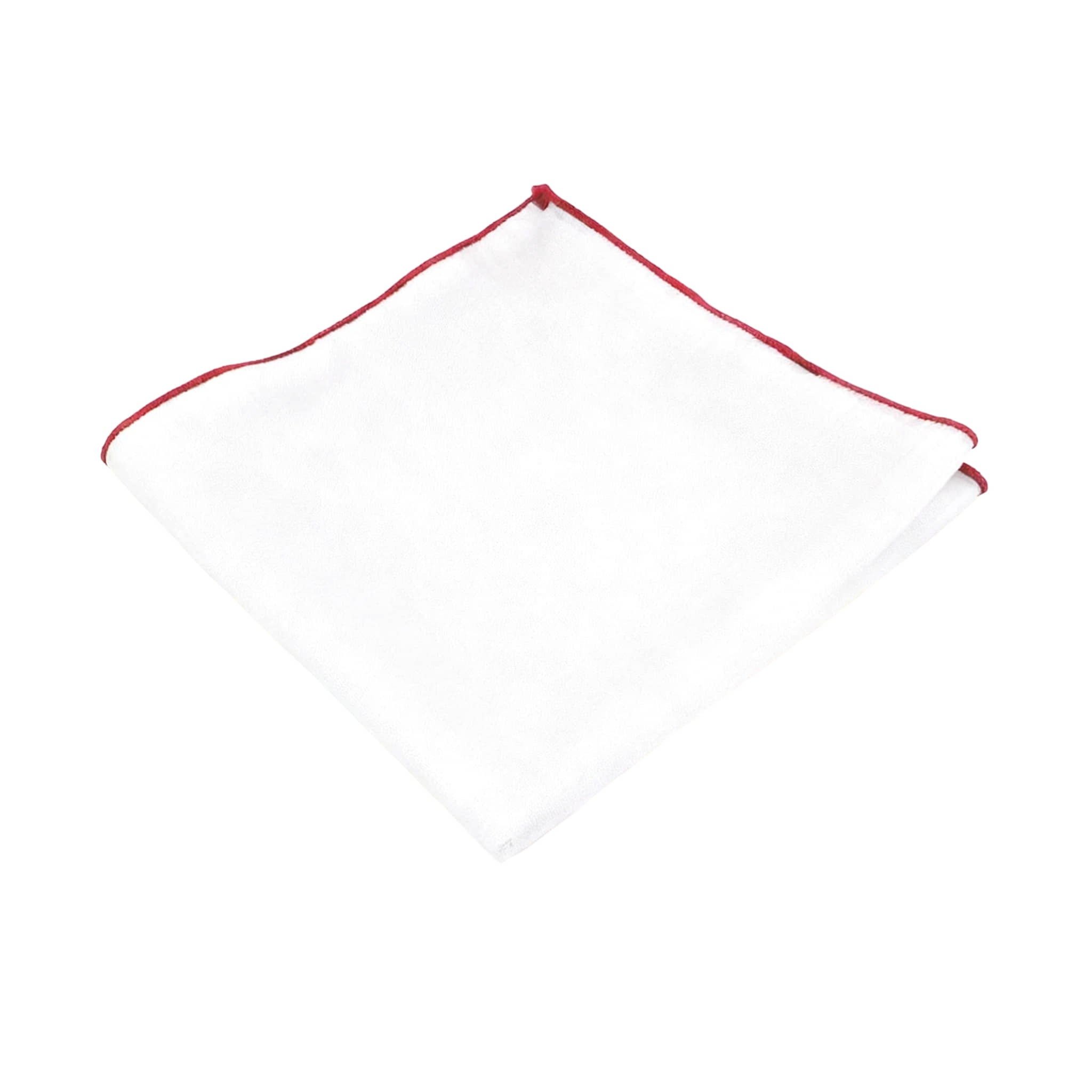 Off White Multicolor Drinks Pocket Square