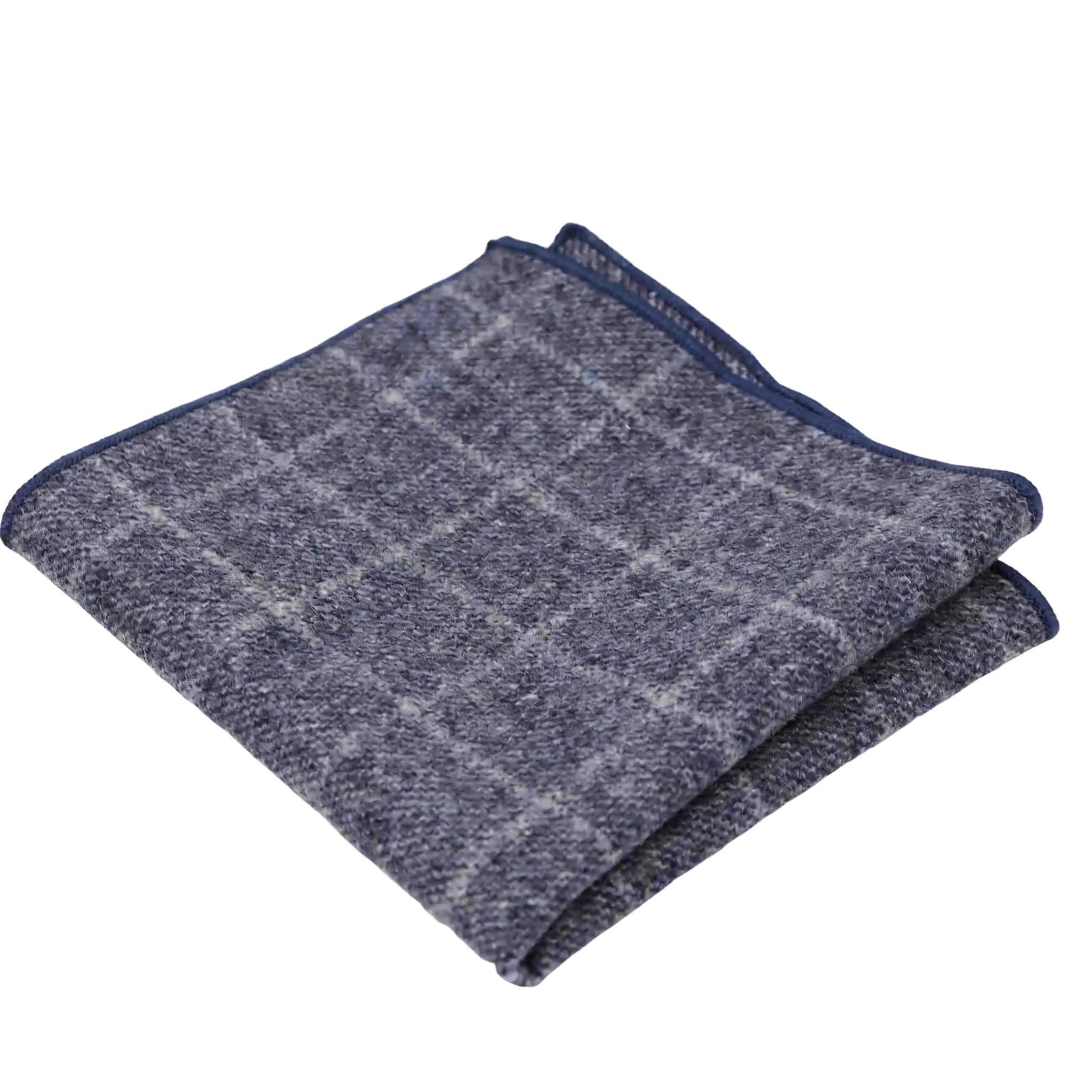 DarkGray Plaid PocketSquare