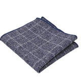 DarkGray Plaid PocketSquare