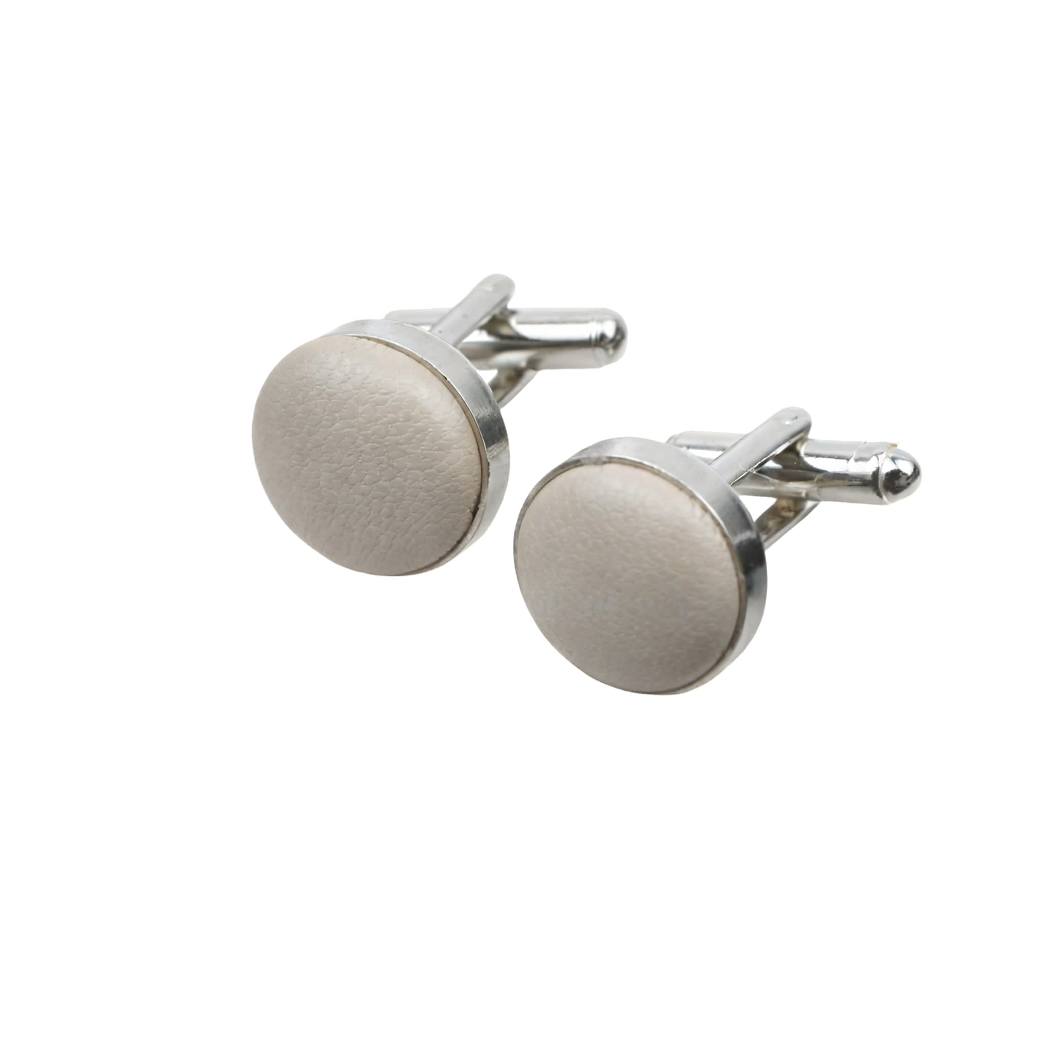 Gray Plain Cufflink