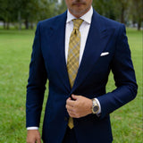 Yellow Plaid Necktie