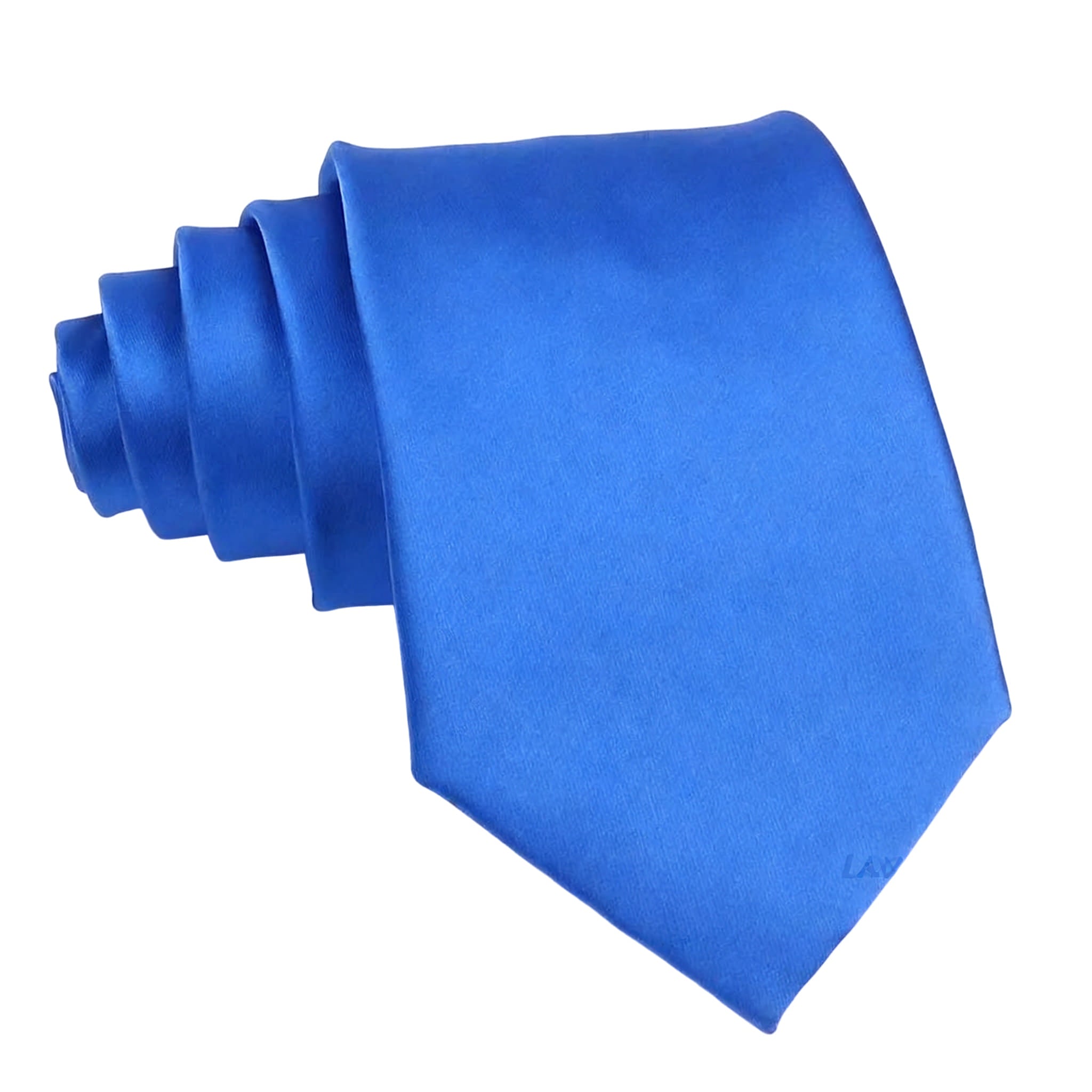 Blue Solid Necktie