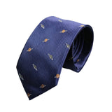 Burgundy White Polo Player Necktie