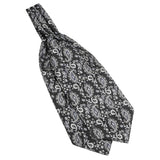 Blue Yellow Paisley Ascot