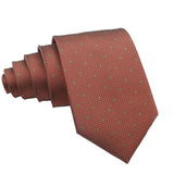 Brown Solid Necktie