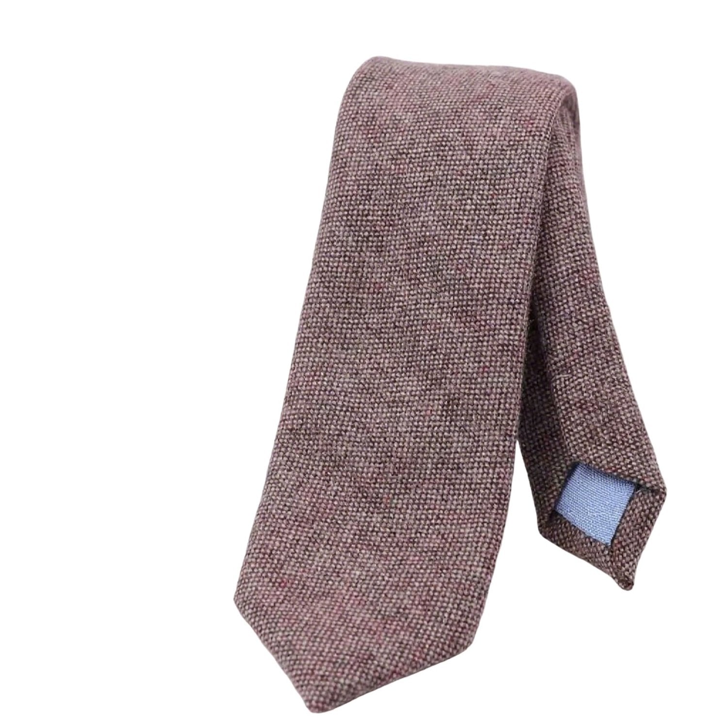 Light Pink With Dark Heathered Necktie