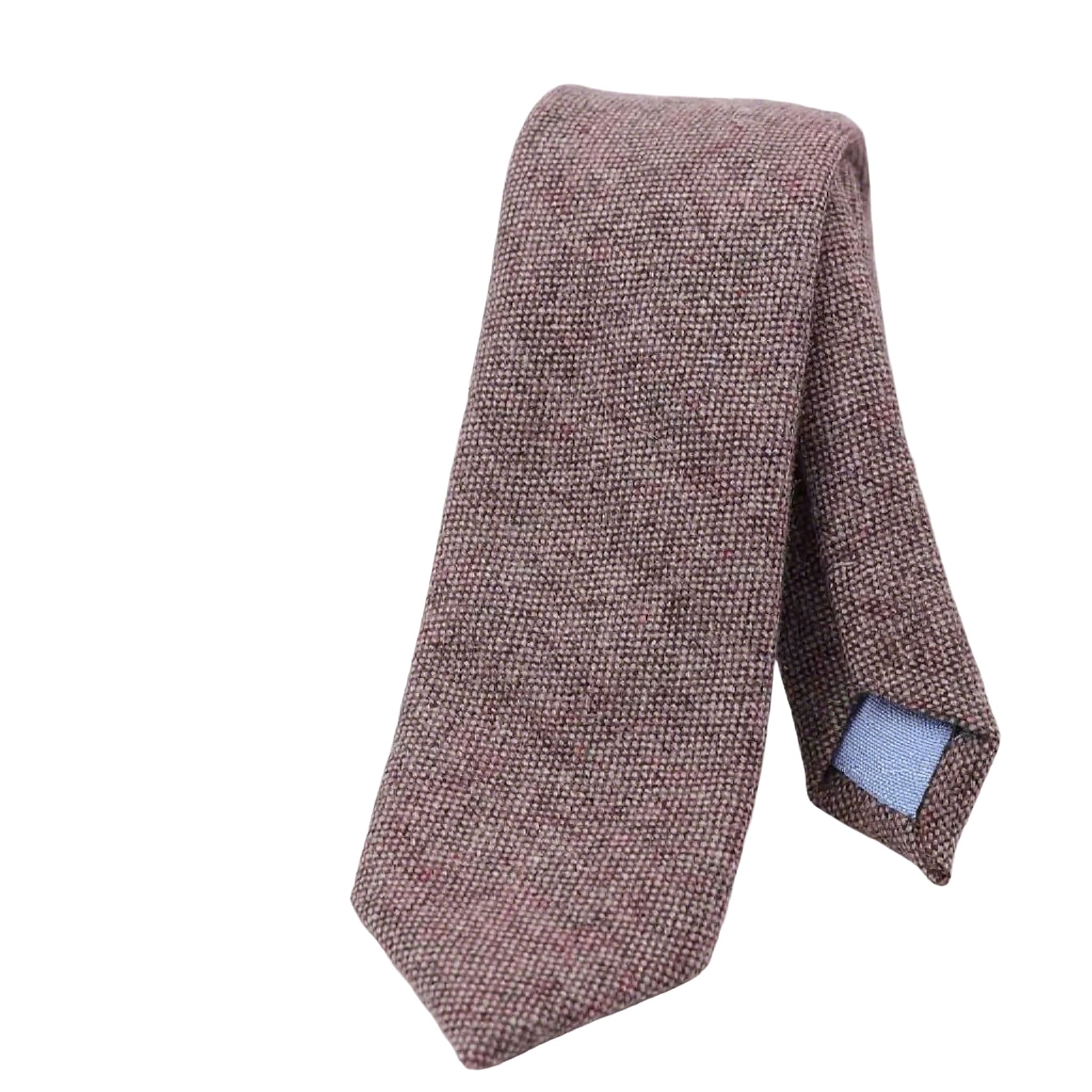 Burgundy Wool Tie