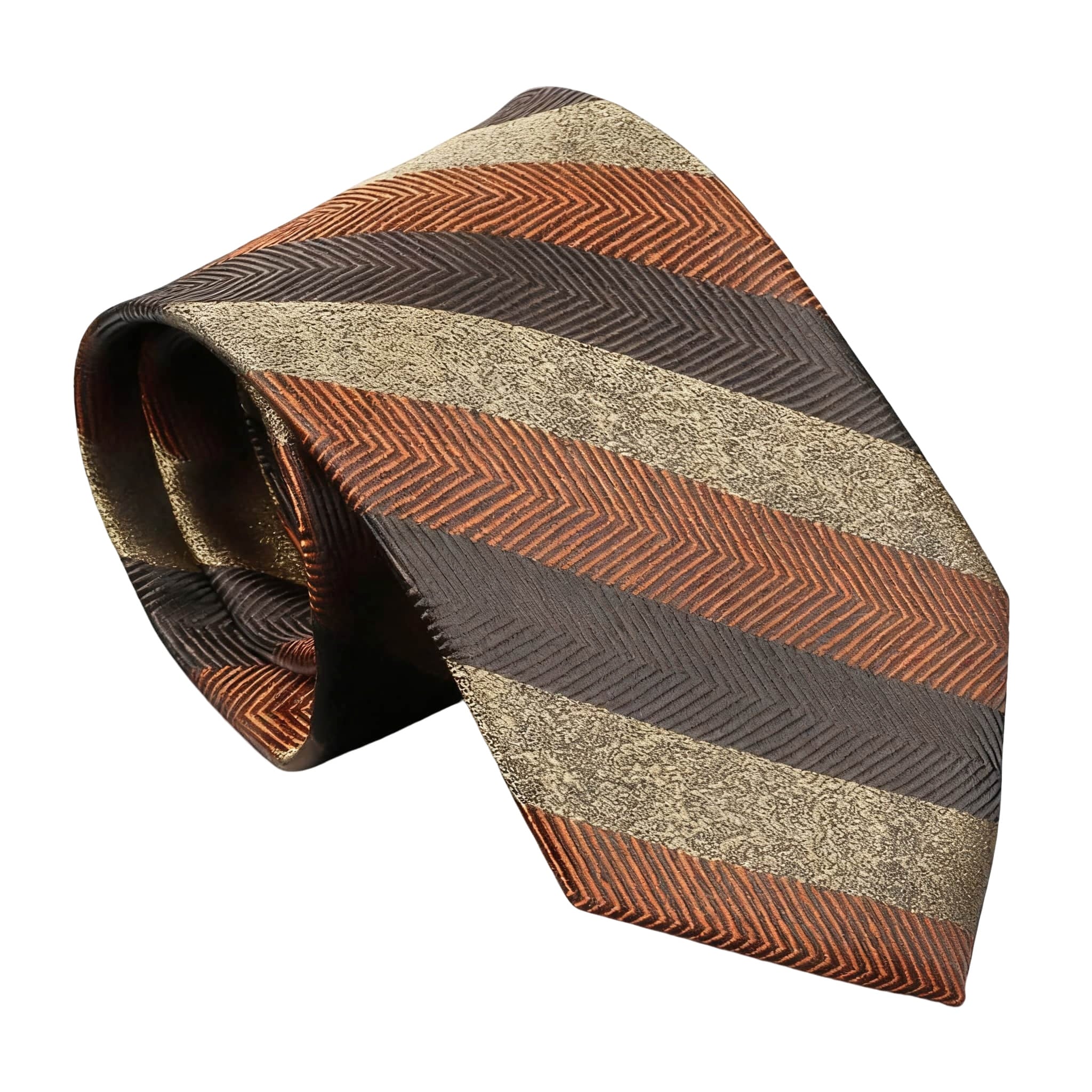 Green Blue Floral Necktie