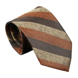 Green Blue Floral Necktie