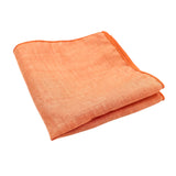 Orange Solid Pocket Square