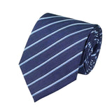 Black Blue Paisley Tie
