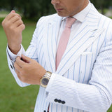 Light Pink Solid Necktie