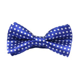 Maroon White Polka Dot Bowtie
