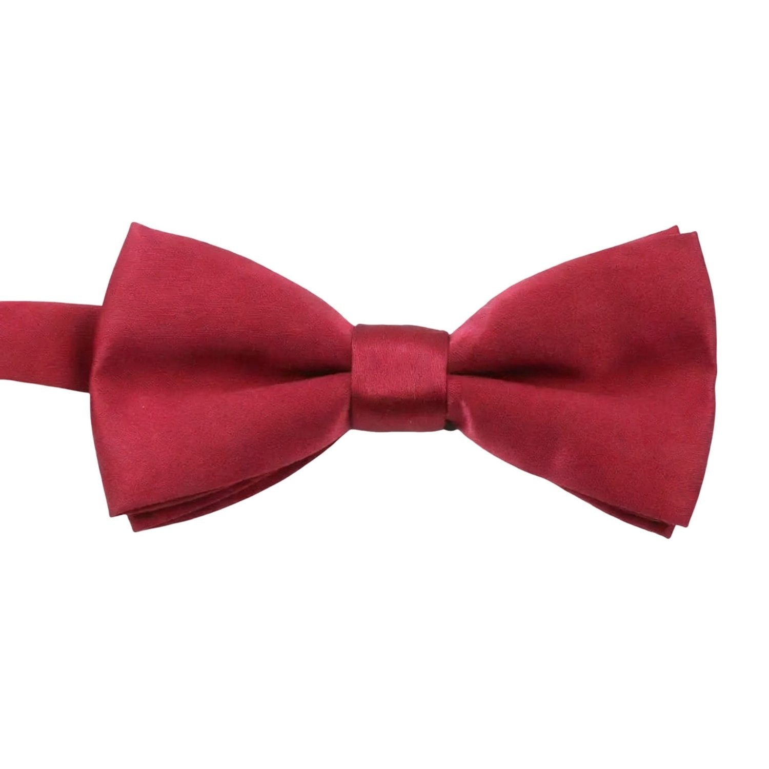 Red With Solid Pattern Bowtie