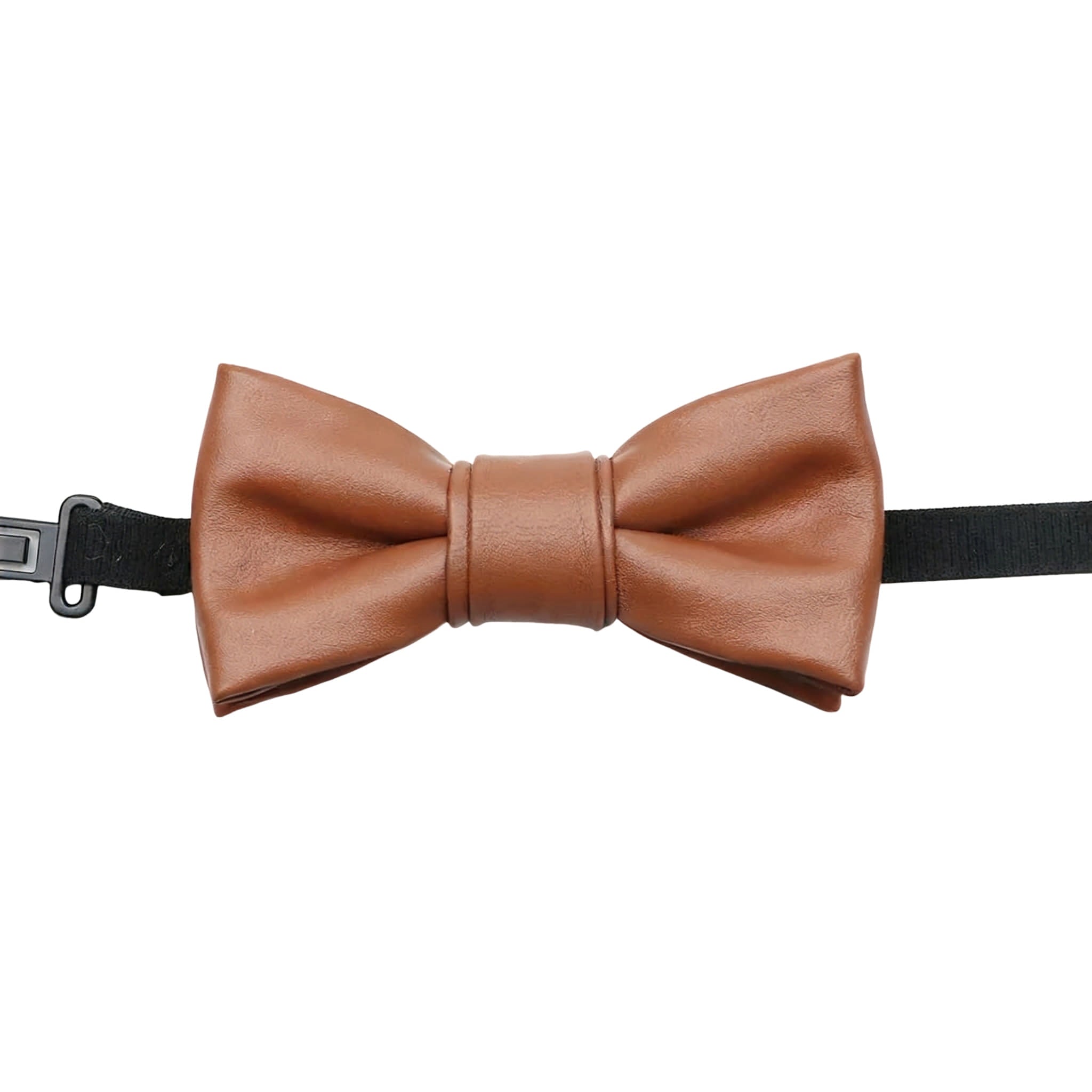 Brown Solid Solid Bowtie