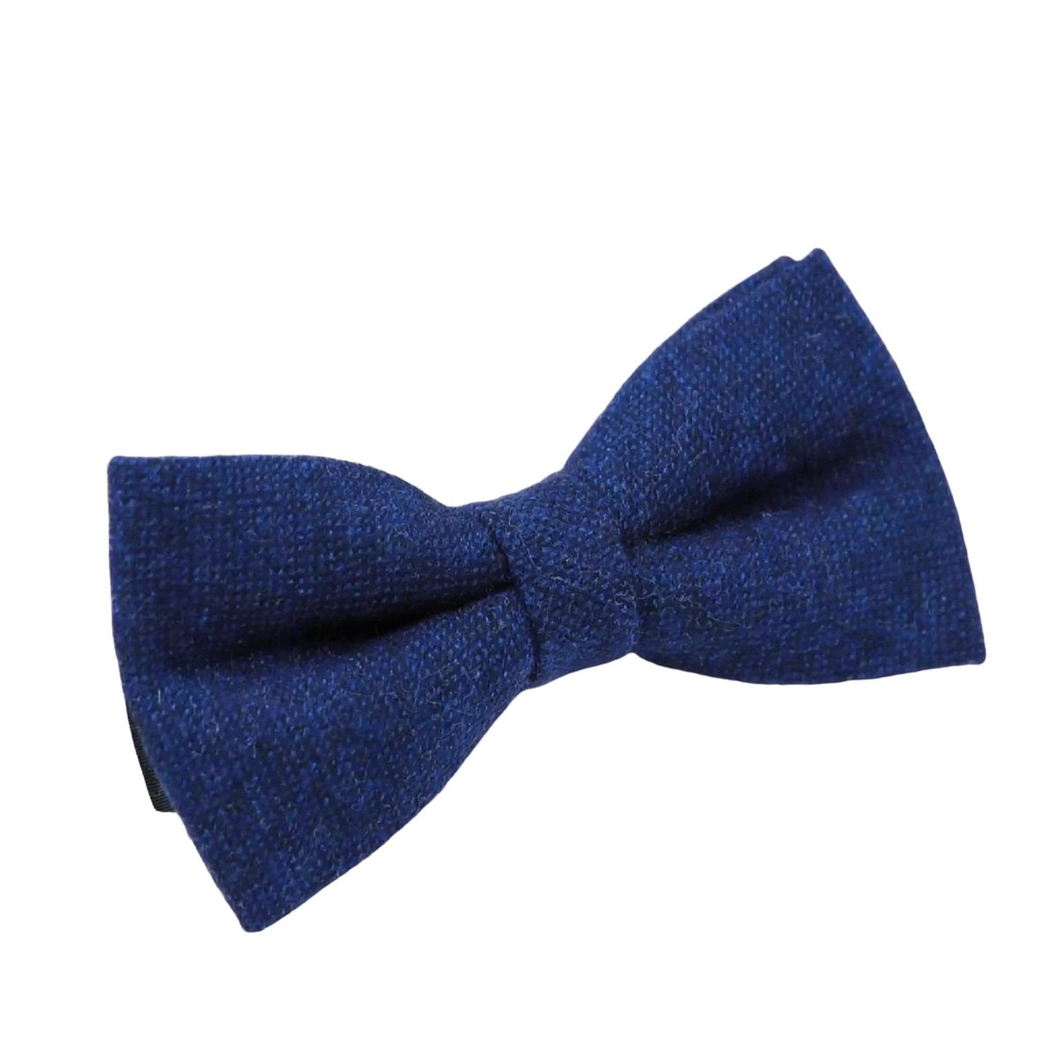 Navy Tweed Bowtie