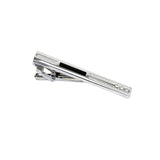Silver Rhinestone Tie Clip