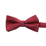 Red White Polka Dot Bowtie