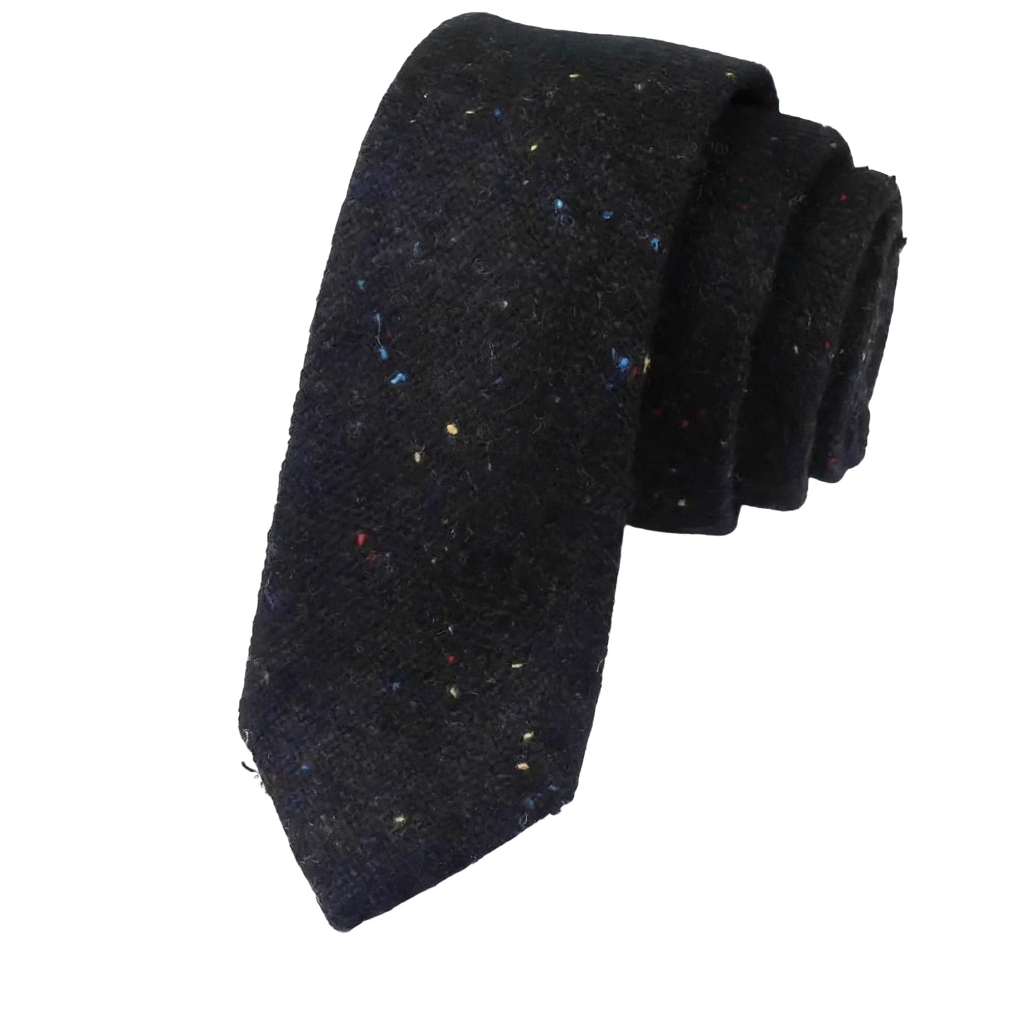 Black Speckled Necktie