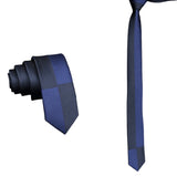 Navy Blue Blue Striped Necktie