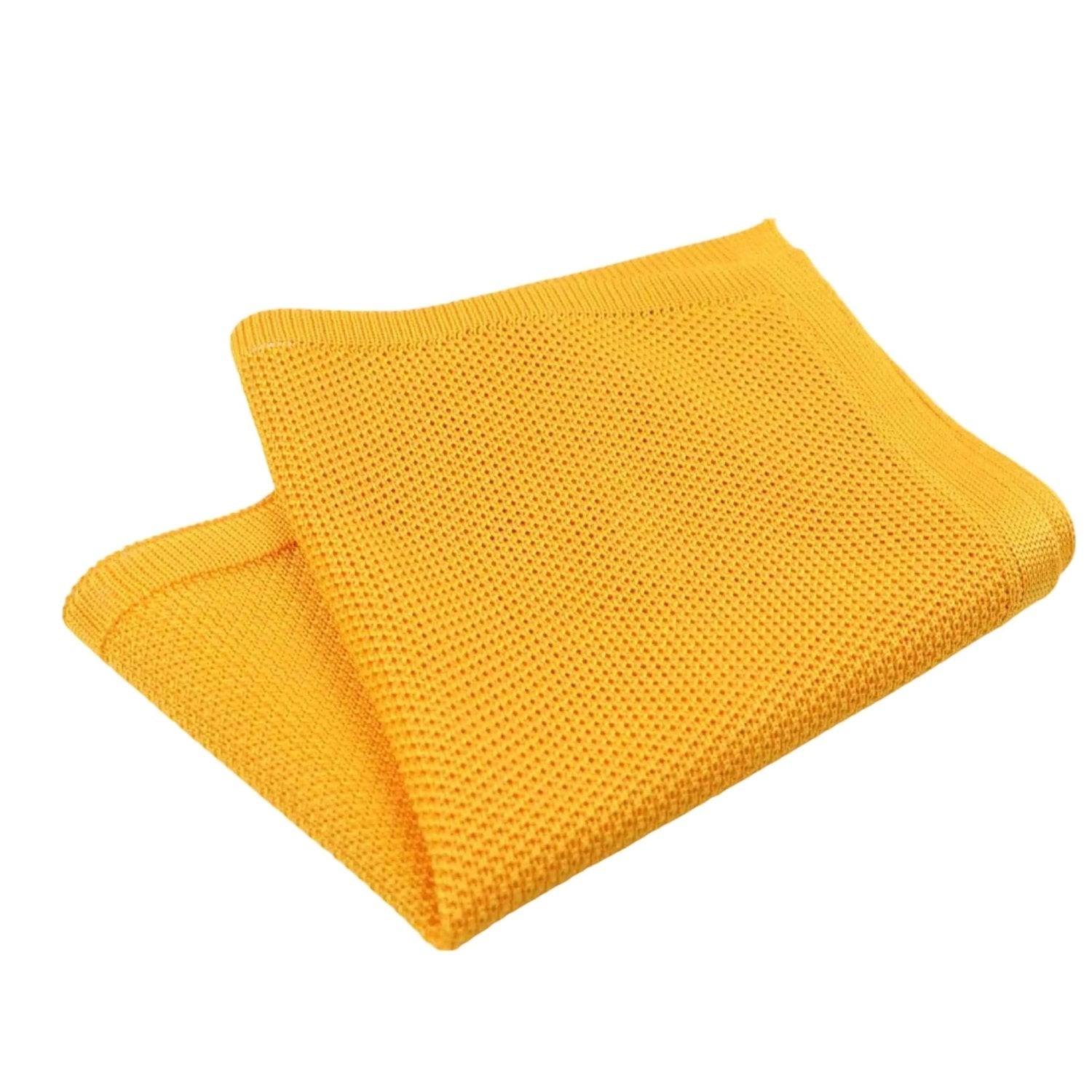 Yellow with Black Mesh Necktie