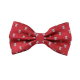 Beige Leopard Bow Tie